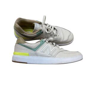 New Balance CT574 Court Athletic Sneakers 'Beige Lime' CT574GYT Mens Size 7